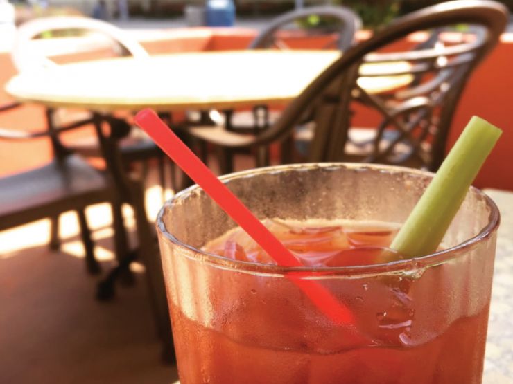 Bloody Mary on the Patio bloody mary